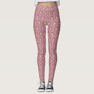 Cute Girl Hedégel Leggings