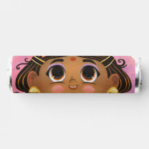 Cute girl in een kostuum van prinses Halloween in