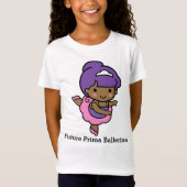 Cute girl Prima Ballerina T-shirt (Voorkant)