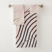 Cute Girl Rose Bohême Rose Gold Design (En situation)