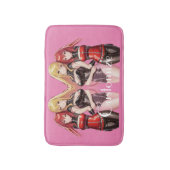 Cute Girls Anime Thunder_Cove Badmat (Voorkant Verticaal)