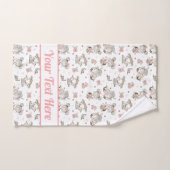 Cute Girls Lecture Livres Idées Cadeaux (Serviette à main)