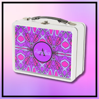 Cute Girls Lunchbox en métal