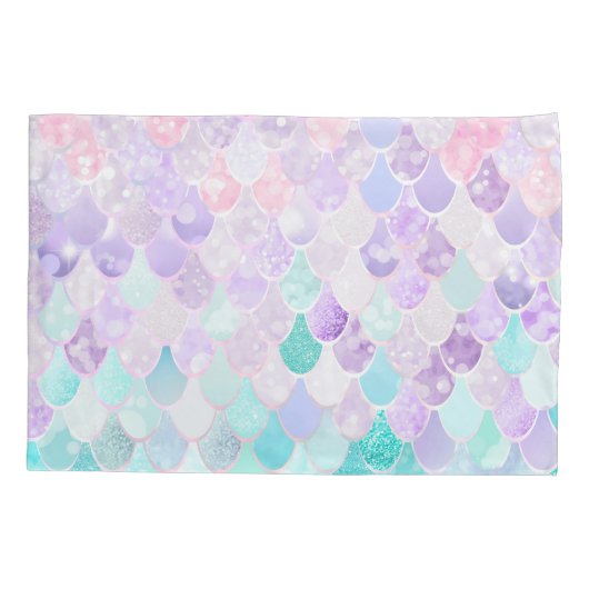 Cute Girls Mermaid Bedding Kussensloop (Achterkant)