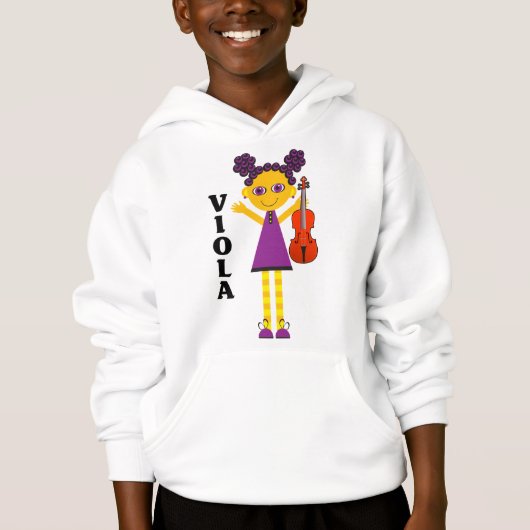 Cute Girls Viola Hoodie (Voorkant)