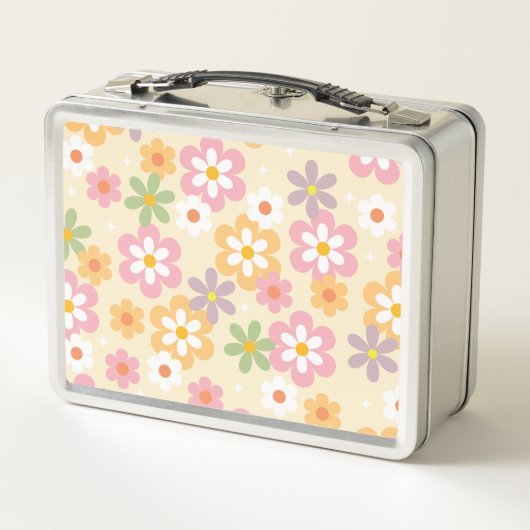 Cute Girly Daisy Pattern  (Achterkant)