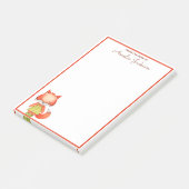 Cute Girly Fox Woodland Animal Post-it® Notes (Schuin)