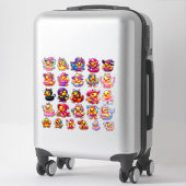 Cute Girly Halloween Costume Rubber Duck Stickers (Sur valise)