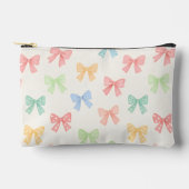 Cute Girly Pastel Coquette Bow Pattern Etui (Voorkant)