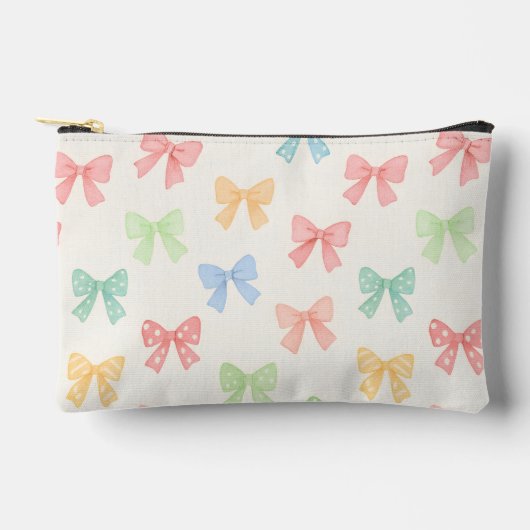 Cute Girly Pastel Coquette Bow Pattern Etui (Voorkant)