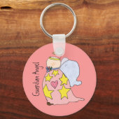 Cute Gladys de Guardian Angel Sleutelhanger (Voorkant)