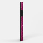 Cute Glitterende Heet Roze Prinses Glitters Case-Mate iPhone Case (Achterkant/rechts)