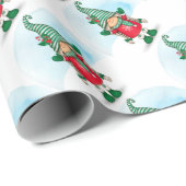 Cute Gnome Cadeaupapier (Rol Hoek)