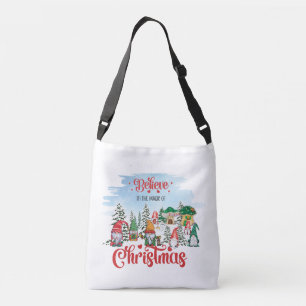 Cute Gnome Celebrance Kerstfeestdag Crossbody Tas