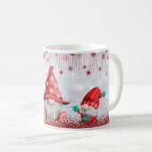 Cute Gnome Christmas Cadeau Café Mug (Devant droit)