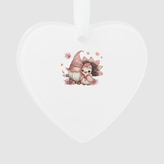 Cute Gnome de Thanksgiving avec illustration de di (devant)