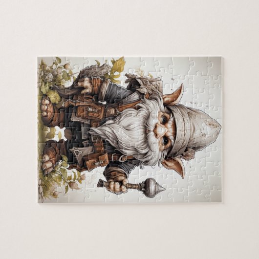 Cute Gnome Legpuzzel (Horizontaal)
