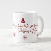 Cute Gnome Merry Christmas Coffee Mug Extra Grote Beker (Voorkant rechts)