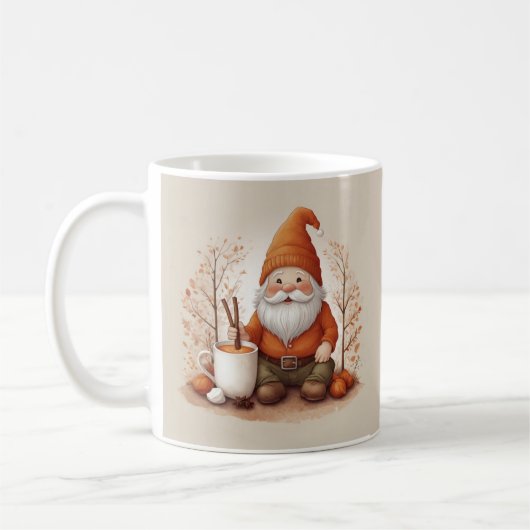 Cute Gnome Mug pour un bon début (Gauche)
