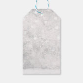 Cute Gnome Red Cadeaulabel (Achterkant)