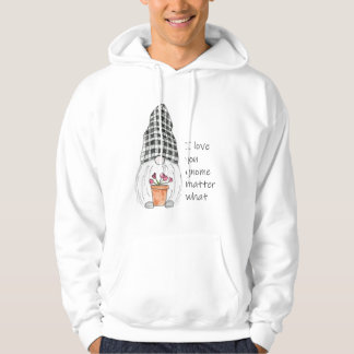 Cute Gnome Sweat - shirt à capuche Je t'aime Gnome