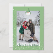 Cute Gnome voor de Feestdagen Feestdagenkaart (Voorkant)