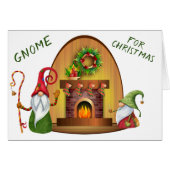 Cute Gnome voor kerstvakantie (Voorkant Horizontaal)
