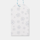 Cute GNOME-Waterverf voor kerstmis van Cadeaulabel (Achterkant)