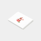 Cute Gnome with Hot Cocoa Post-it® Notes (Schuin)
