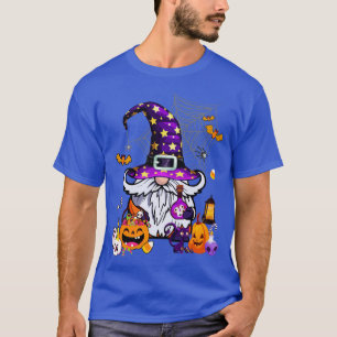 Cute Gnomes Happy Halloween Herfst Candy Corn Pump T-shirt