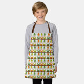 Cute Gnomes Pattern Schort (Gedragen)