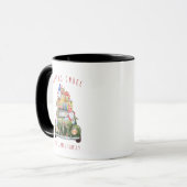 Cute Gnomes Vintage Car Christmas Mug (Devant gauche)