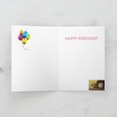 Cute Goat Best Friend Birthday Kaart (Binnen)