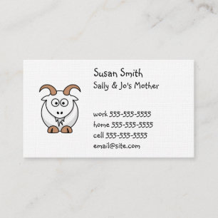 Cute Goat Visitekaartje