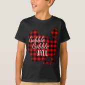 Cute Gobble Yall Ya'll Red Pset Thanksgivi T-shirt (Voorkant)