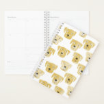 Cute Golden Labrador Retriever Chien<br><div class="desc">Whimsical et amusant golden labrador récupever motif chien. Parfait pour les amoureux des animaux et les chiens. Art original de Nic Squirrell.</div>