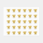 Cute Golden Labrador Retriever Dog Labels (Vel)