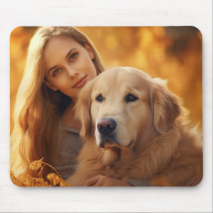 Cute golden recovery Best Dog Mam Ever Muismat