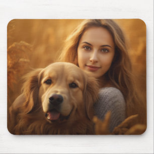 Cute golden recovery Best Dog Mam Ever Muismat