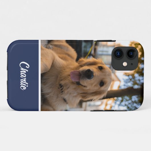 Cute Golden Retriever Case-Mate iPhone Case (Achterkant (horizontaal))