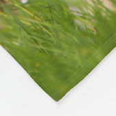 Cute Golden Retriever Dog Puppy, comfy Fleece Deken (Hoek)