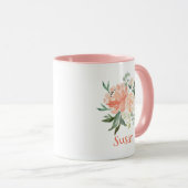 Cute Golden Retriever Double face Imprimer Mug (Devant droit)