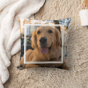 Cute Golden Retriever Kussen