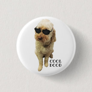 Cute GoldenDoodle Ronde Button 3,2 Cm