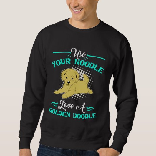 Cute Goldendoodle  Womens Love A Golden Doodle Trui (Voorkant)