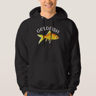 Cute Goldfish Freshwater Aquarium Fish Mam Dad Kin Hoodie
