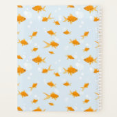 Cute Goldfish nager dans l'eau chaque mois (Dos)