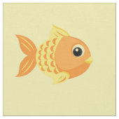 Cute Goldfish Stof (Close Up)