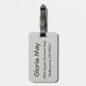 Cute Golf Cart Bagagelabel (Achterkant verticaal)