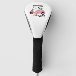 Cute Golf Cart – Minimal Summer Golfheadcover